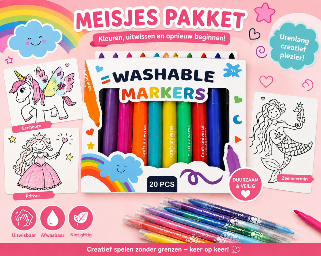 meisjes pakket placemats