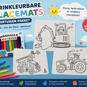 voertuigen pakket placemats